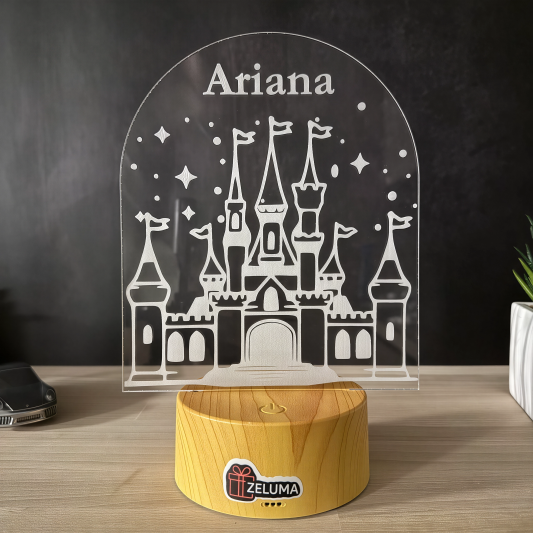 Lampa 3D Personalizata – Castel Magic