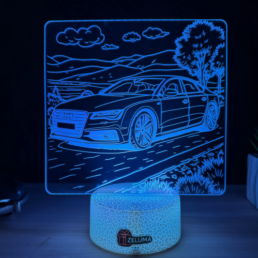 Lampa 3D – Audi