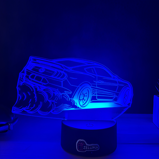 Lampa 3D – Muscle Car Drift