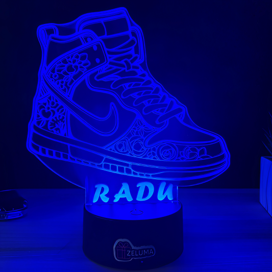 Lampa 3D Personalizata - Sneakers Nike