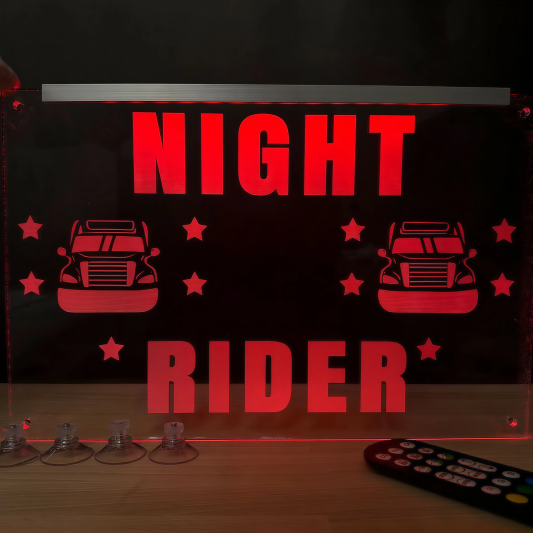 Placheta Tir 35 cm x 23 cm x 5mm cu 4 ventuze – Model Night Rider