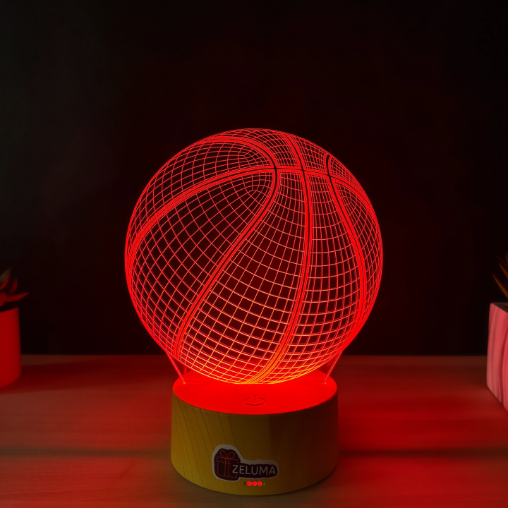 Lampa 3D Baschet – Game On