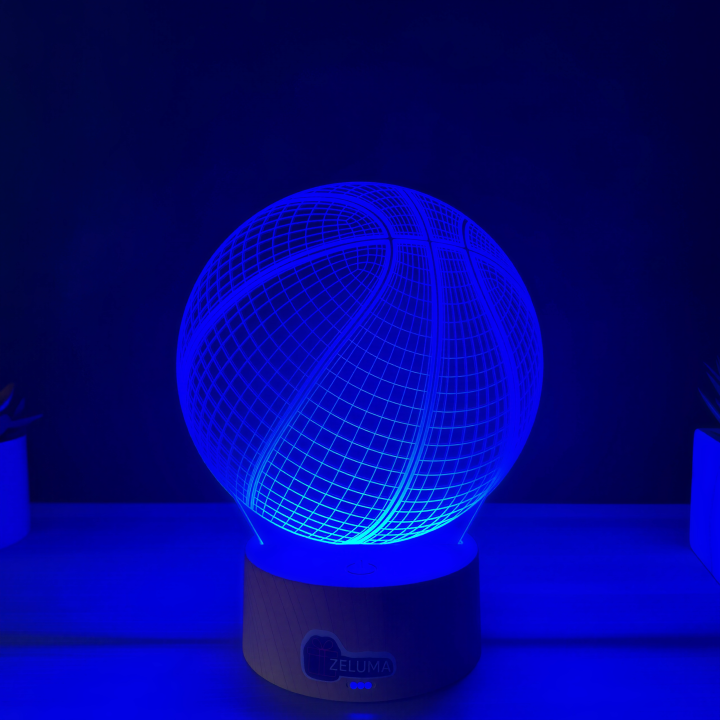 Lampa 3D Baschet – Game On