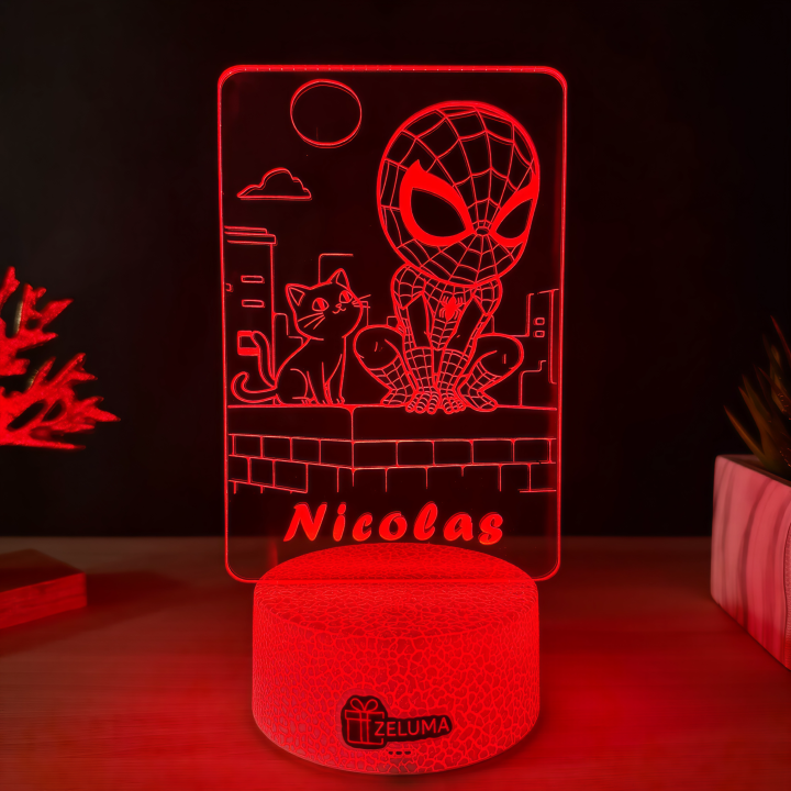 Lampa 3D Personalizata – Little Hero