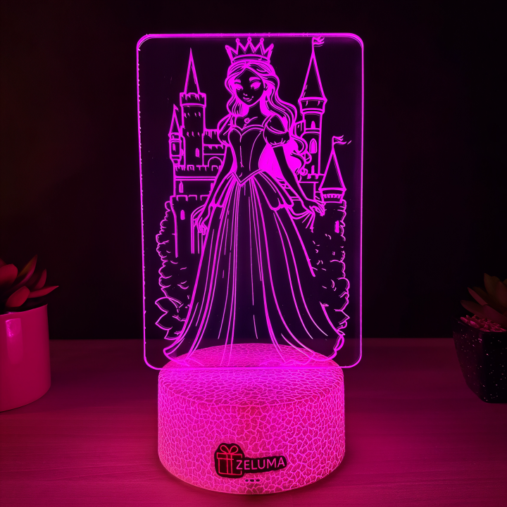 Lampa 3D – Princess Dream