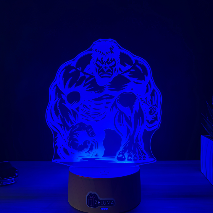 Lampa 3D – Hulk