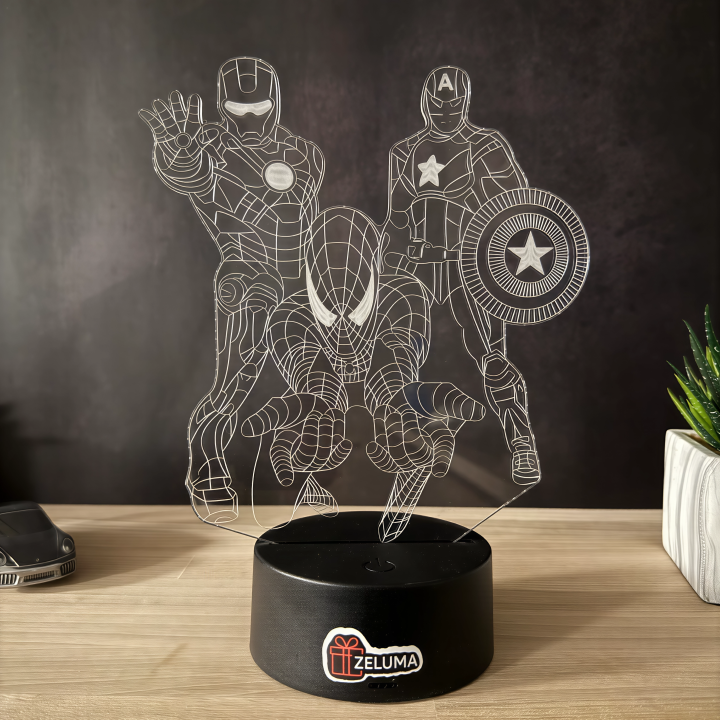 Lampa 3D – Avengers