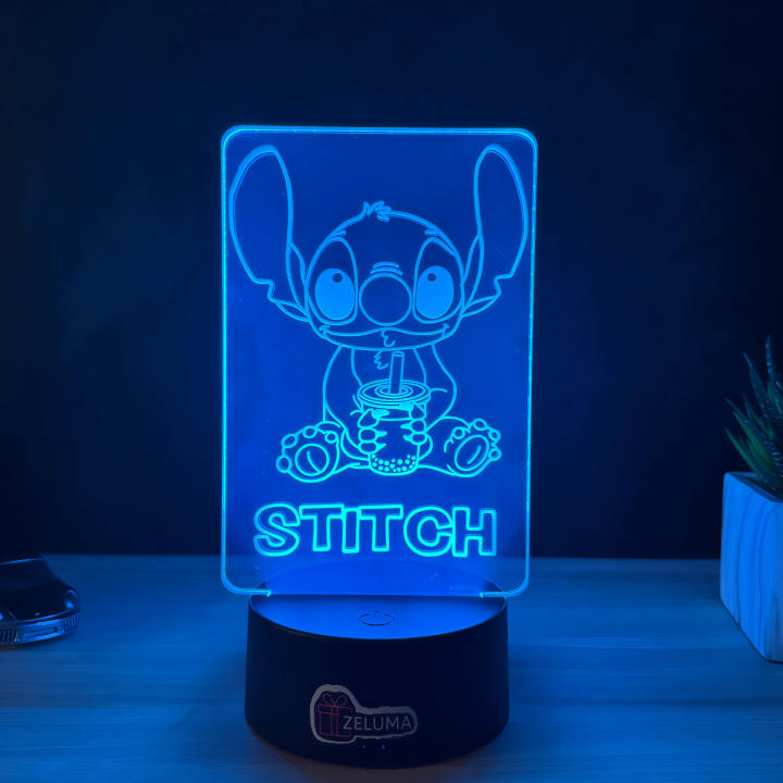 Lampa 3D – Stitch