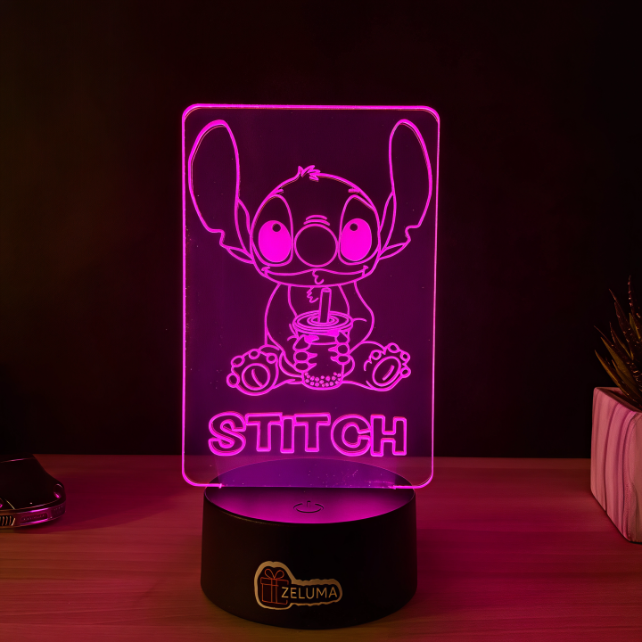 Lampa 3D – Stitch