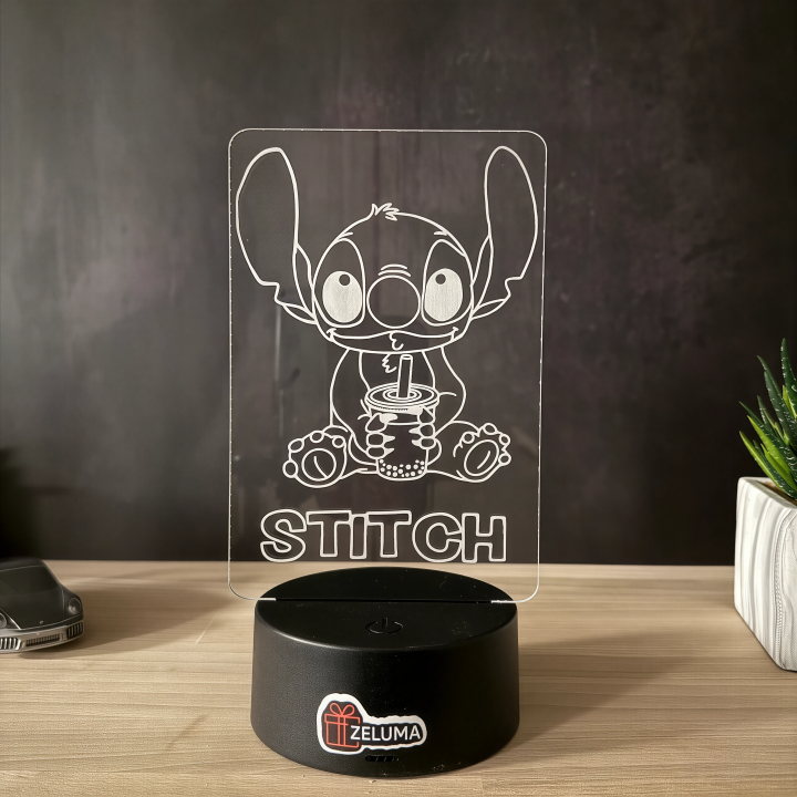 Lampa 3D – Stitch
