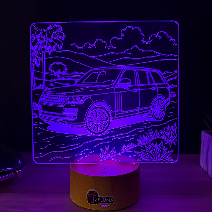 Lampa 3D – Range Rover Vogue