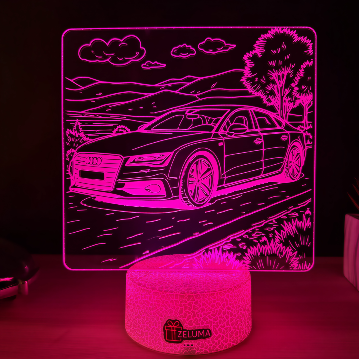 Lampa 3D – Audi