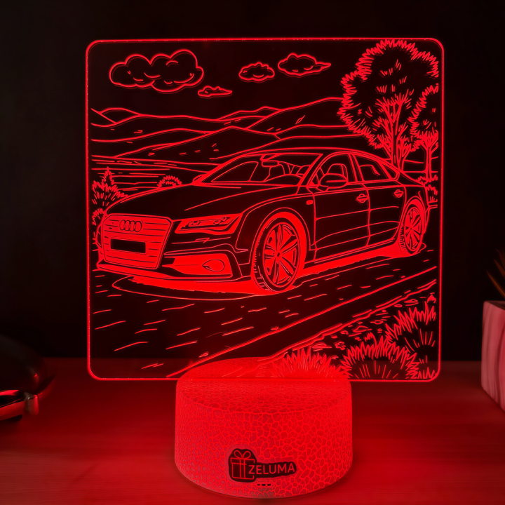 Lampa 3D – Audi