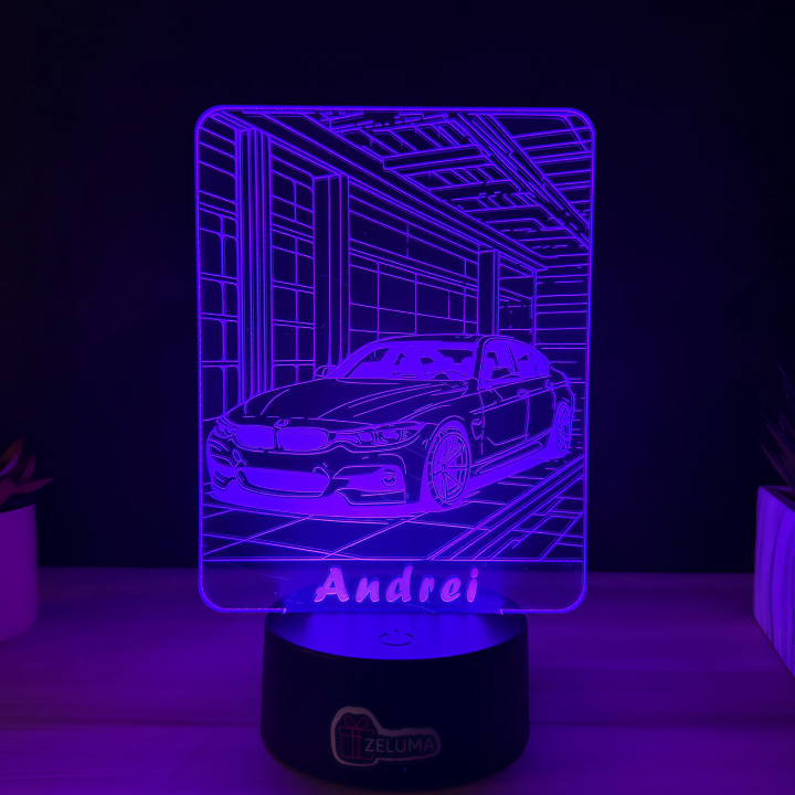 Lampa 3D Personalizata – BMW Seria 3