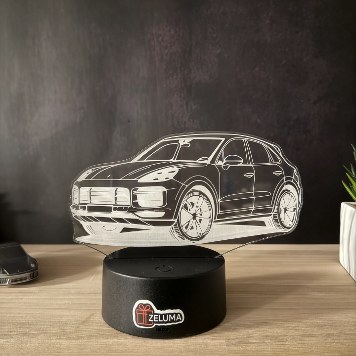 Lampa 3D Personalizata cu Masina – Model SUV Premium