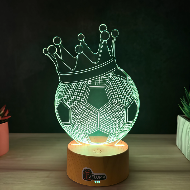Lampa 3D – Regele Fotbalului