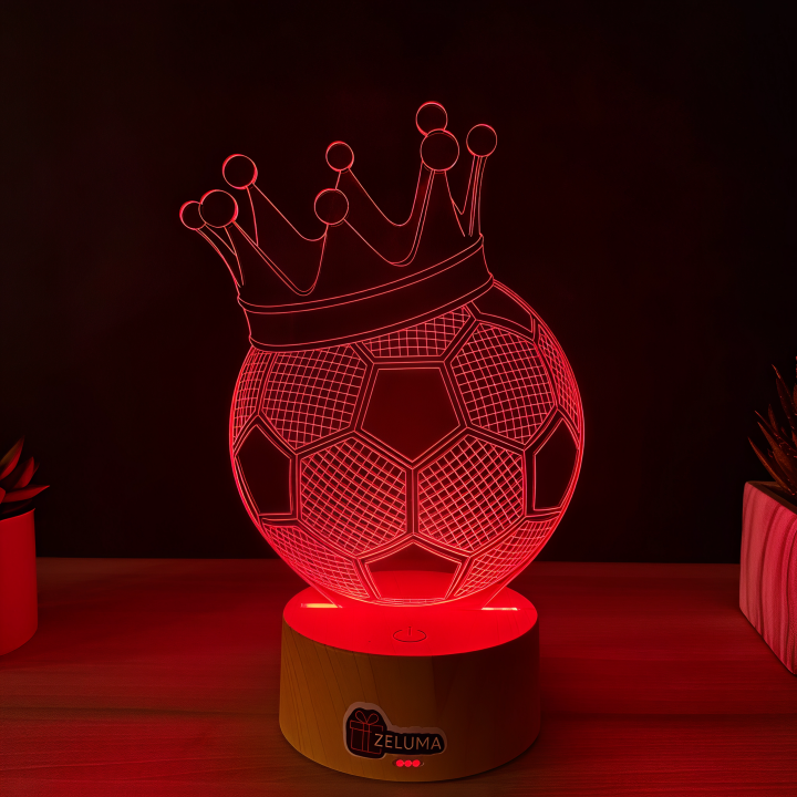 Lampa 3D – Regele Fotbalului