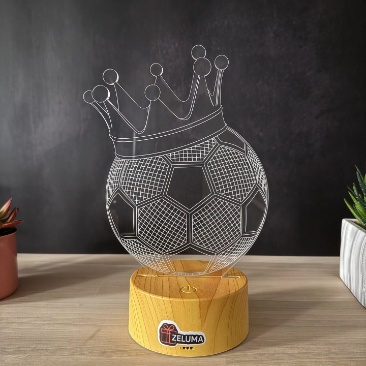 Lampa 3D – Regele Fotbalului