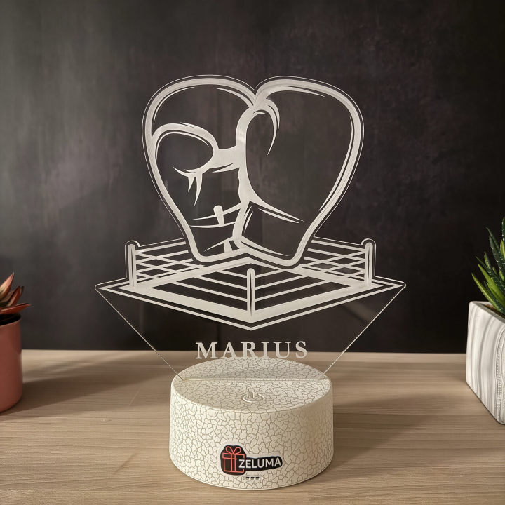 Lampa 3D Personalizata – Box