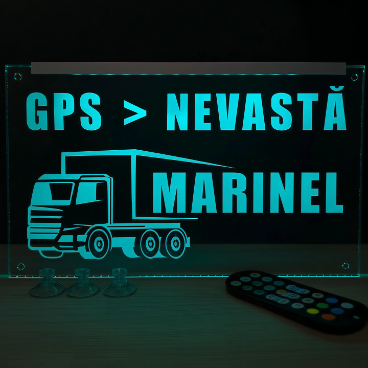 Placheta Tir 35 cm x 23 cm x 5mm cu 4 ventuze – Model GPS Nevasta