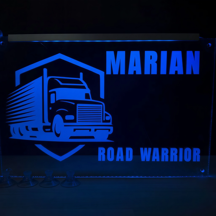 Placheta Tir 35 cm x 23 cm x 5mm cu 4 ventuze – Model Road Warrior