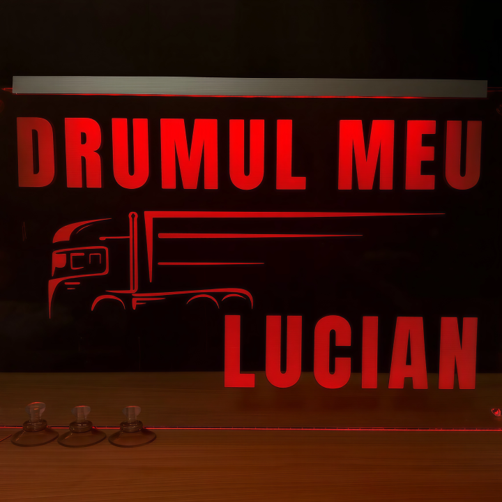 Placheta Tir 35 cm x 23 cm x 5mm cu 4 ventuze – Model Drumul Meu