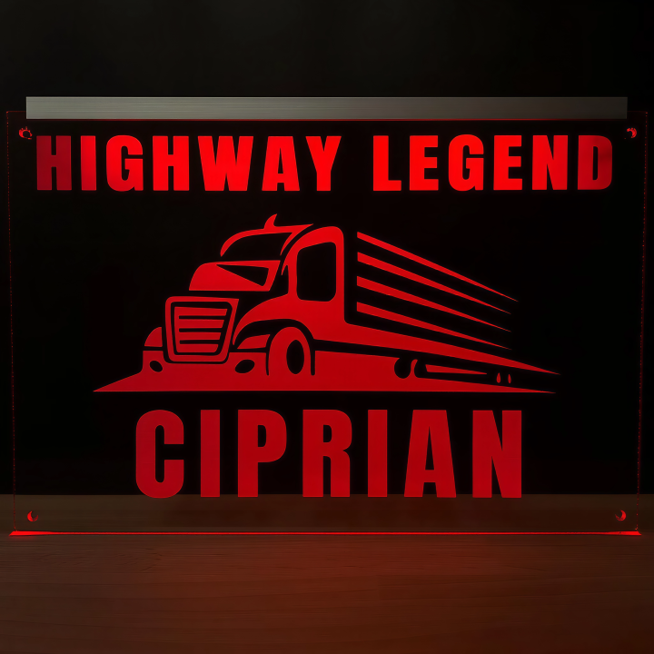 Placheta Tir 35 cm x 23 cm x 5mm cu 4 ventuze – Model Highway Legend