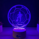 Lampa 3D Personalizata cu Poza – Micul Campion
