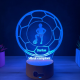 Lampa 3D Personalizata cu Poza – Micul Campion