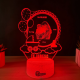 Lampa 3D Personalizata cu Poza – Te iubesc (model Nastere Bebelus)