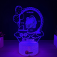 Lampa 3D Personalizata cu Poza – Te iubesc (model Nastere Bebelus)