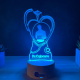 Lampa 3D Personalizata cu Poza – Doctor