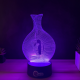 Lampa 3D Decorativa – Vaza cu Pasare