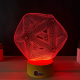 Lampa 3D Abstracta – Infinity Geometry