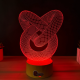 Lampa 3D Abstracta – Infinity Knot