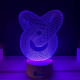 Lampa 3D Abstracta – Infinity Knot