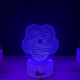 Lampa 3D Abstracta – Illusion Knot