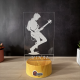 Lampa 3D Personalizata – Chitarist Rock cu Nume