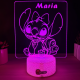 Lampa 3D Personalizata – Cute Stitch