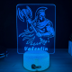 Lampa 3D Personalizata – Razboinic cu Topor si Nume