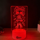 Lampa 3D Personalizata – LOL Surprise cu Nume