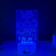 Lampa 3D Personalizata – LOL Surprise Squad cu Nume