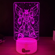 Lampa 3D Personalizata – Robot Hero cu Nume
