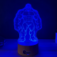 Lampa 3D Personalizata – Hulk Power cu Nume