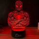 Lampa 3D Personalizata – Spiderman Tribal cu Nume