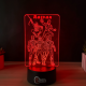 Lampa 3D Personalizata – Avengers cu Nume
