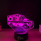 Lampa 3D Personalizata – Ambulanta cu Nume
