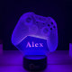 Lampa 3D Personalizata cu Nume – Controller Gamer