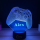Lampa 3D Personalizata cu Nume – Controller Gamer