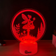 Lampa 3D Personalizata cu Nume – Zana din Padure